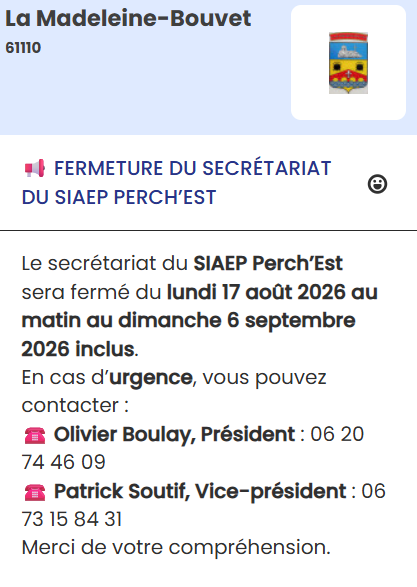 LMB-FERMETURE SECRETARIAT SIAEP_ETE 2026