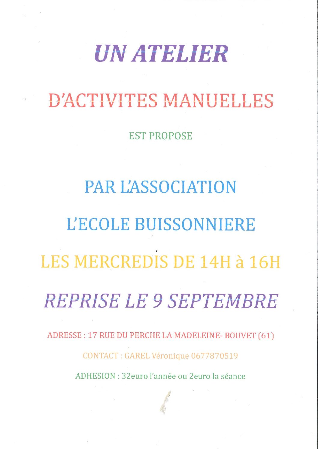 LMB_ECOLE BUISSONNIERE_AFFICHE RENTREE SEPTEMBRE 2026